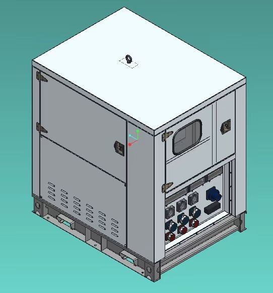 모바일 배터리 에너지 저장 시스템 시장 임대 60hz 70kw 140kwh