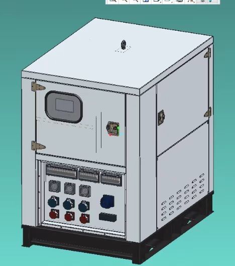 휴대용 에너지 저장 배터리 시스템 장치 대여 50hz 70kw 140kwh