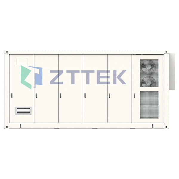 20Ft 에너지 배터리 저장 시스템 ZT-ESS-1720-51280 배터리 은행 DC 측면